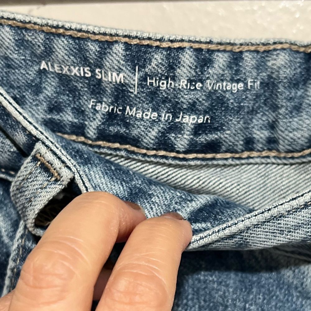 AG Jeans Alexxis Slim High Rise Vintage Fit  Contour 360  Size 32R - Picture 7 of 11